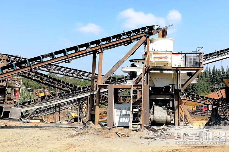 制砂機成品粒型好，成品多用于建筑工程，道路基建